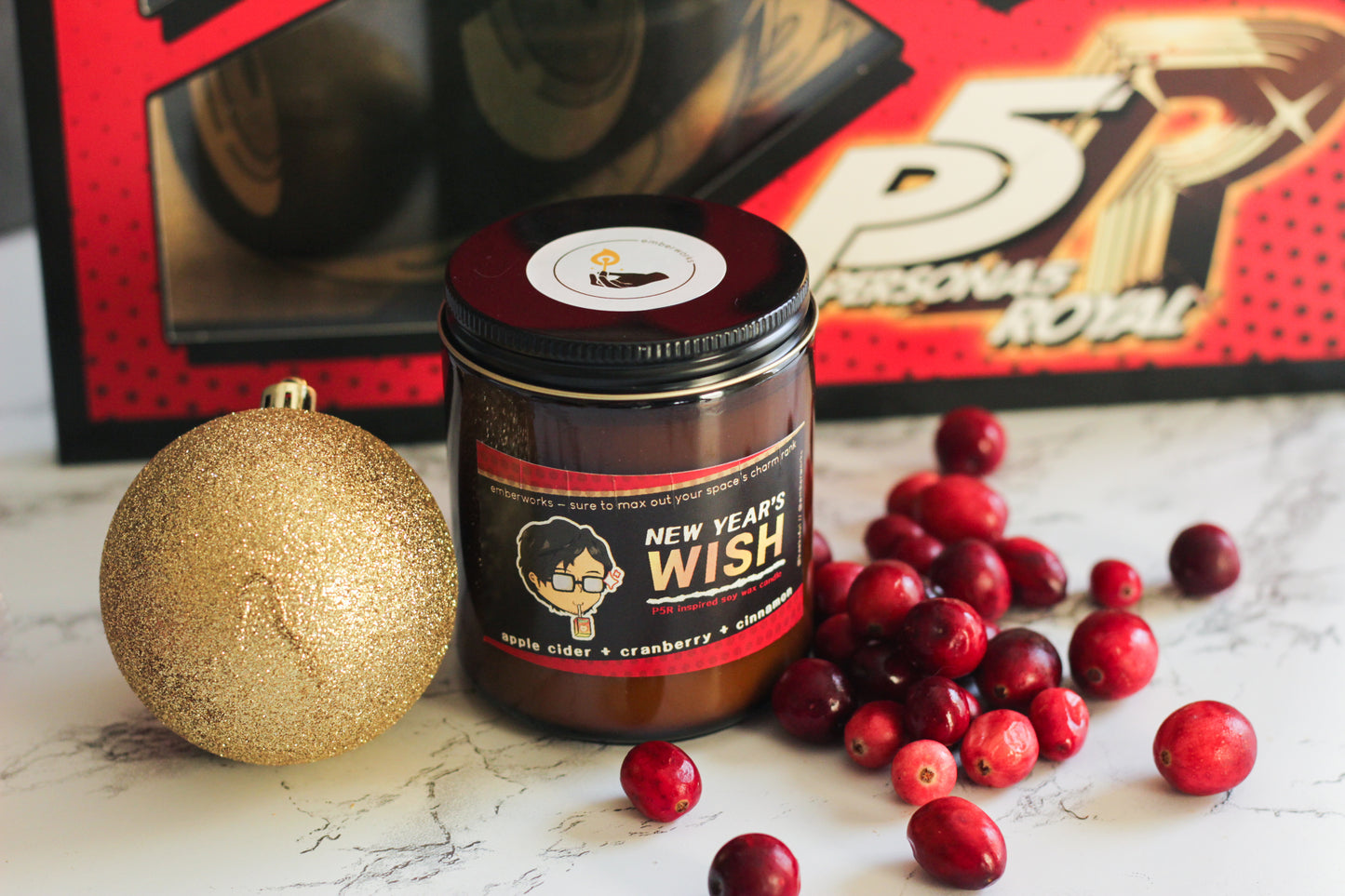 Aromatic Arcana - Persona Inspired 3 Candle Set