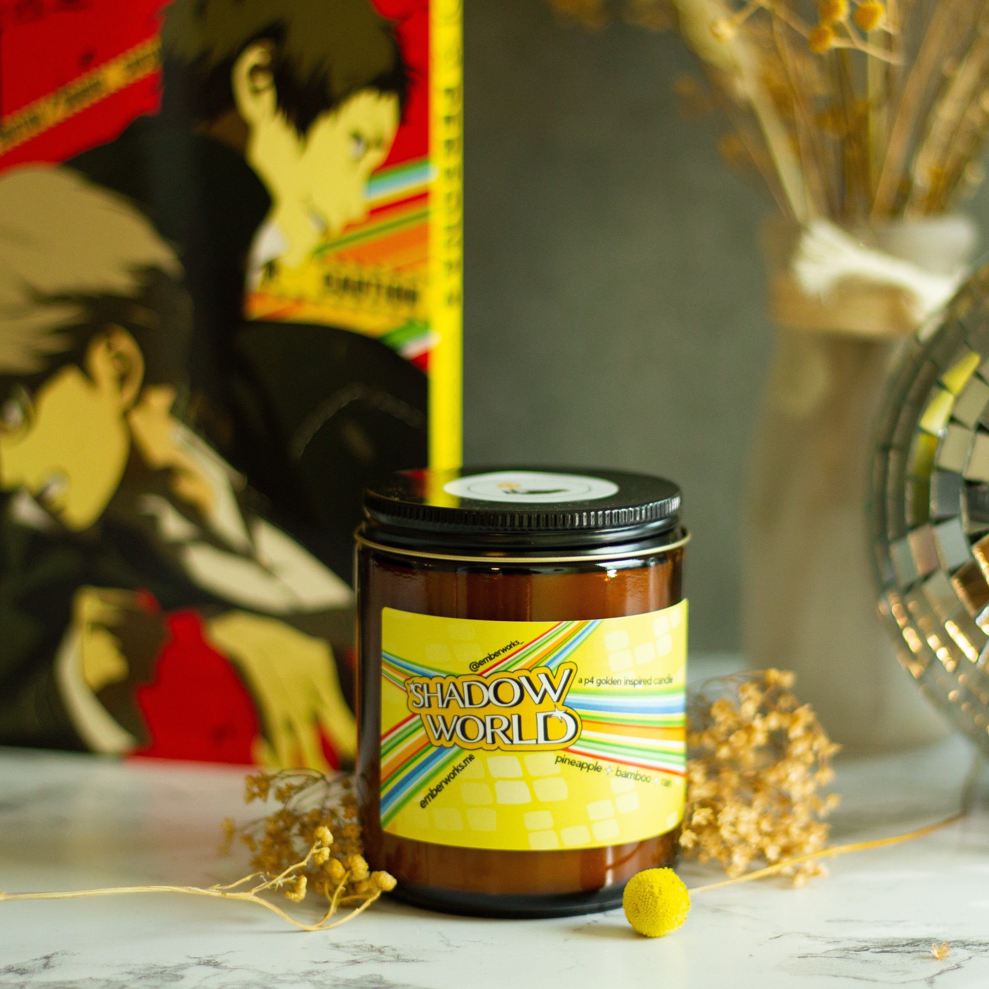Shadow World - Persona 4 Inspired Candle