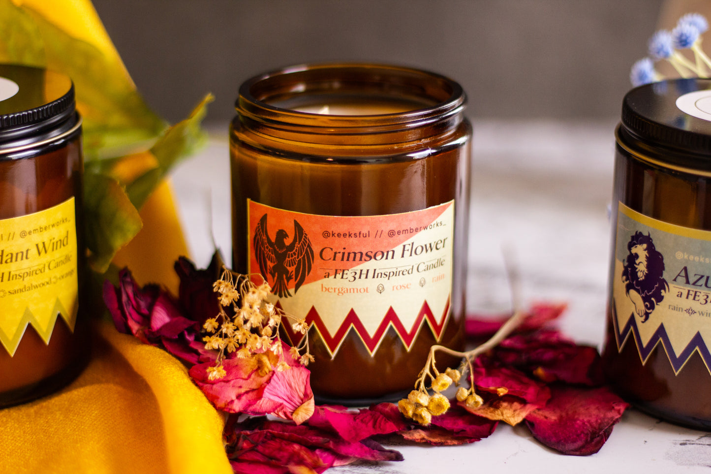 Fódlan Harmony - Fire Emblem 3 Houses Candle Set