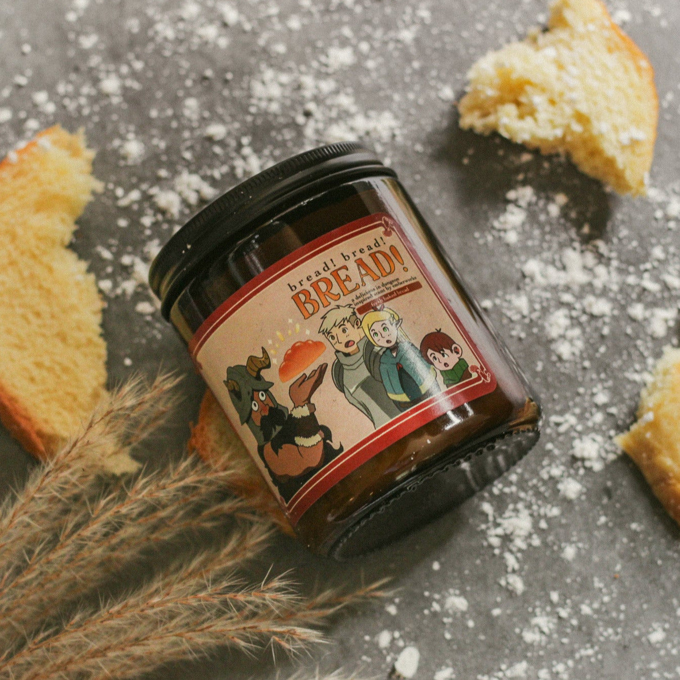 BREAD! - A Delicious in Dungeon Inspired Candle