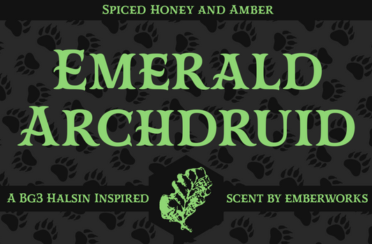 Emerald Archdruid - BG3 Inspired Candle