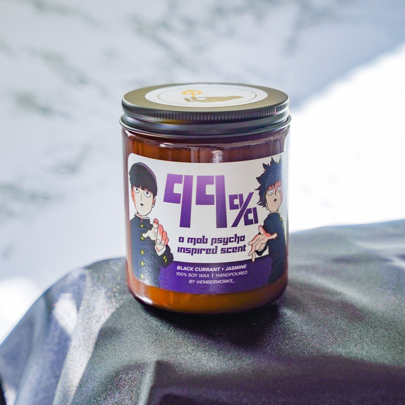 99% - A Mob Psycho 100 Inspired Candle