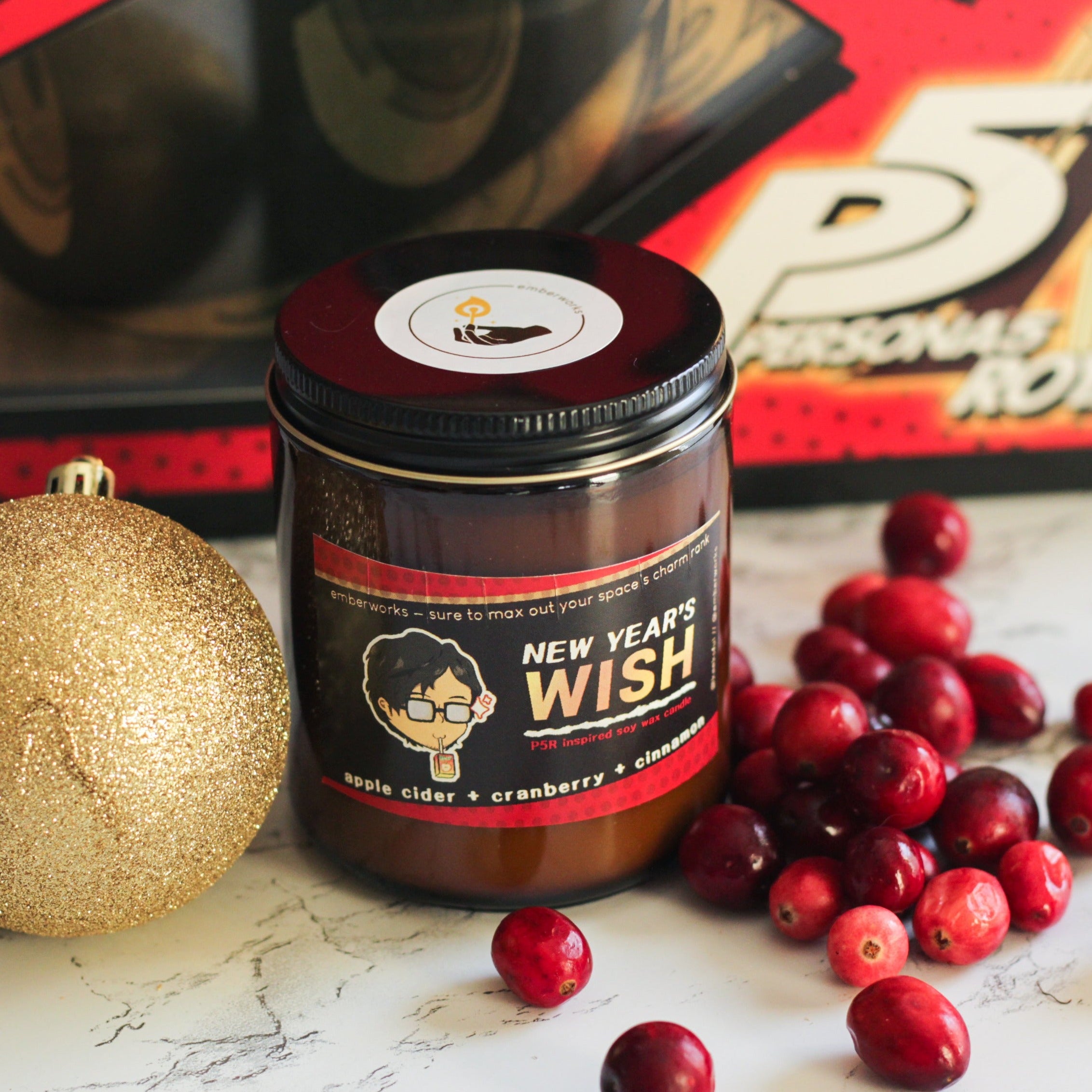 New Year's Wish - Persona 5 Royal Inspired Candle